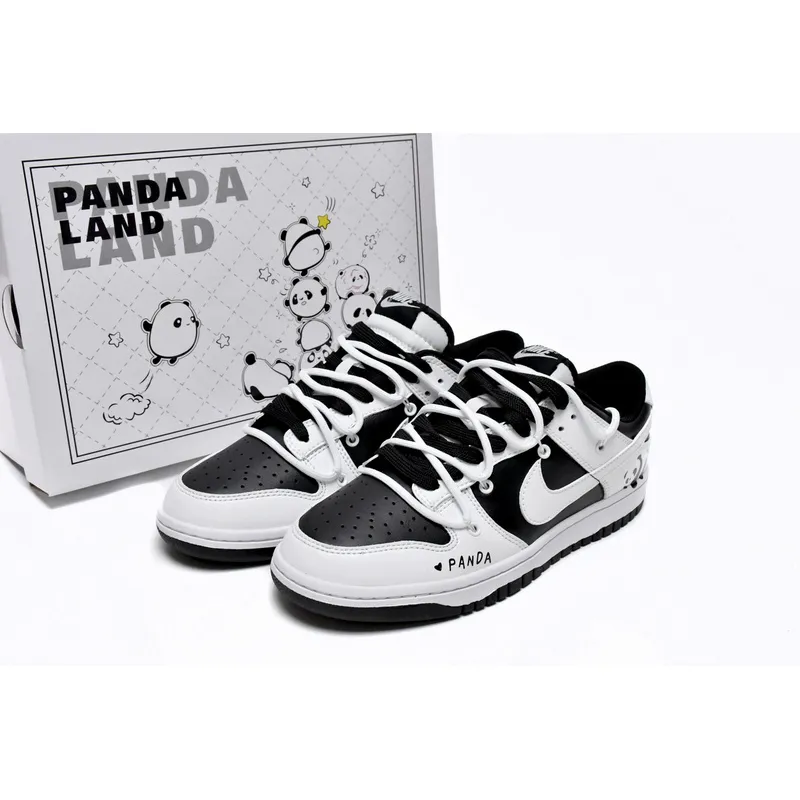 LF Nike Dunk Low Sail Panda SplCing