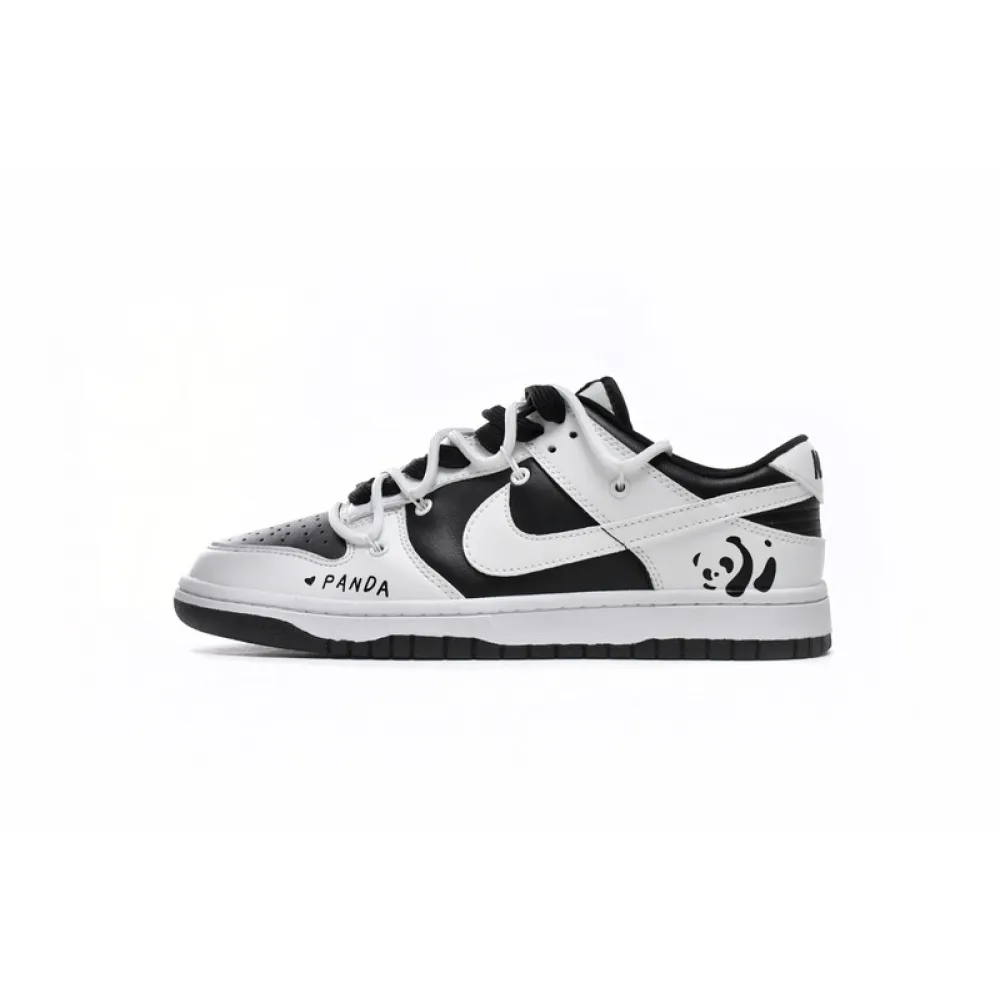 LF Nike Dunk Low Sail Panda SplCing