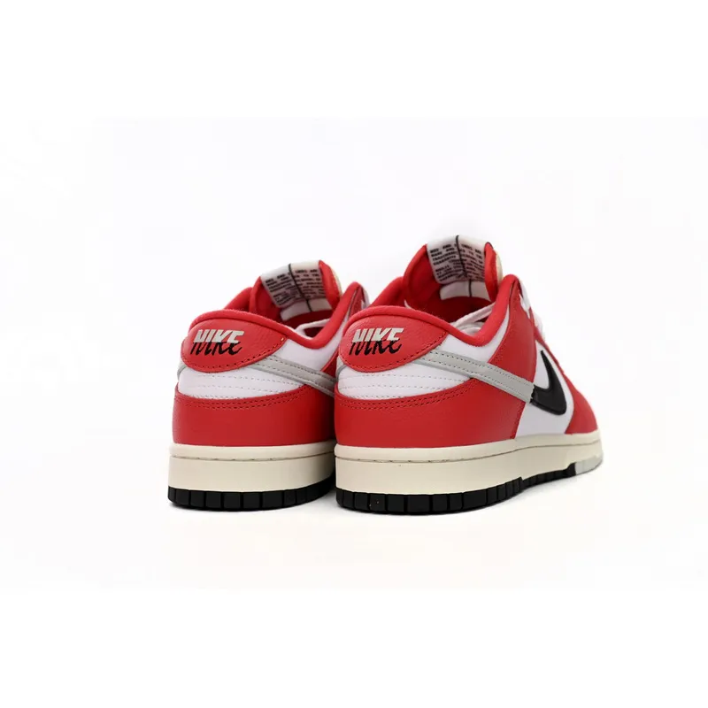 LF Nike SB Dunk Low Chicago Split University Red Light Silver White