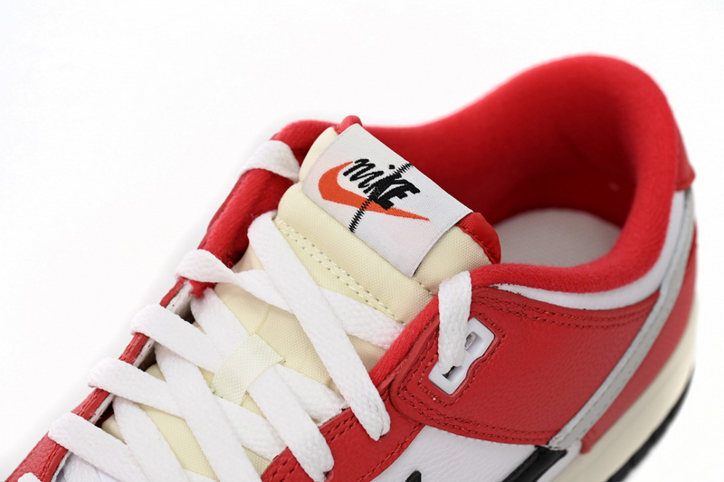 LF Nike SB Dunk Low Chicago Split University Red Light Silver White