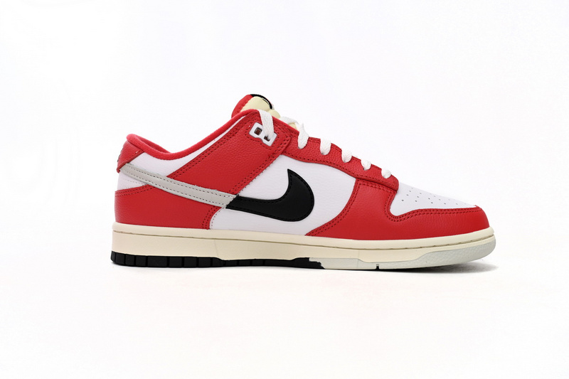 LF Nike SB Dunk Low Chicago Split University Red Light Silver White
