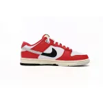 LF Nike SB Dunk Low Chicago Split University Red Light Silver White