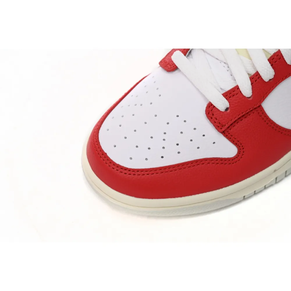 LF Nike SB Dunk Low Chicago Split University Red Light Silver White