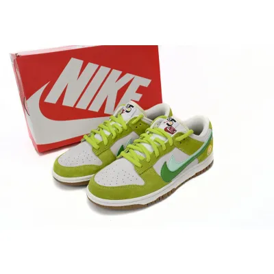 LF Nk SB Dunk Low 85 Gray Green Apple Double Hook 02