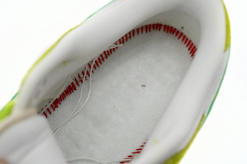 LF Nk SB Dunk Low 85 Gray Green Apple Double Hook