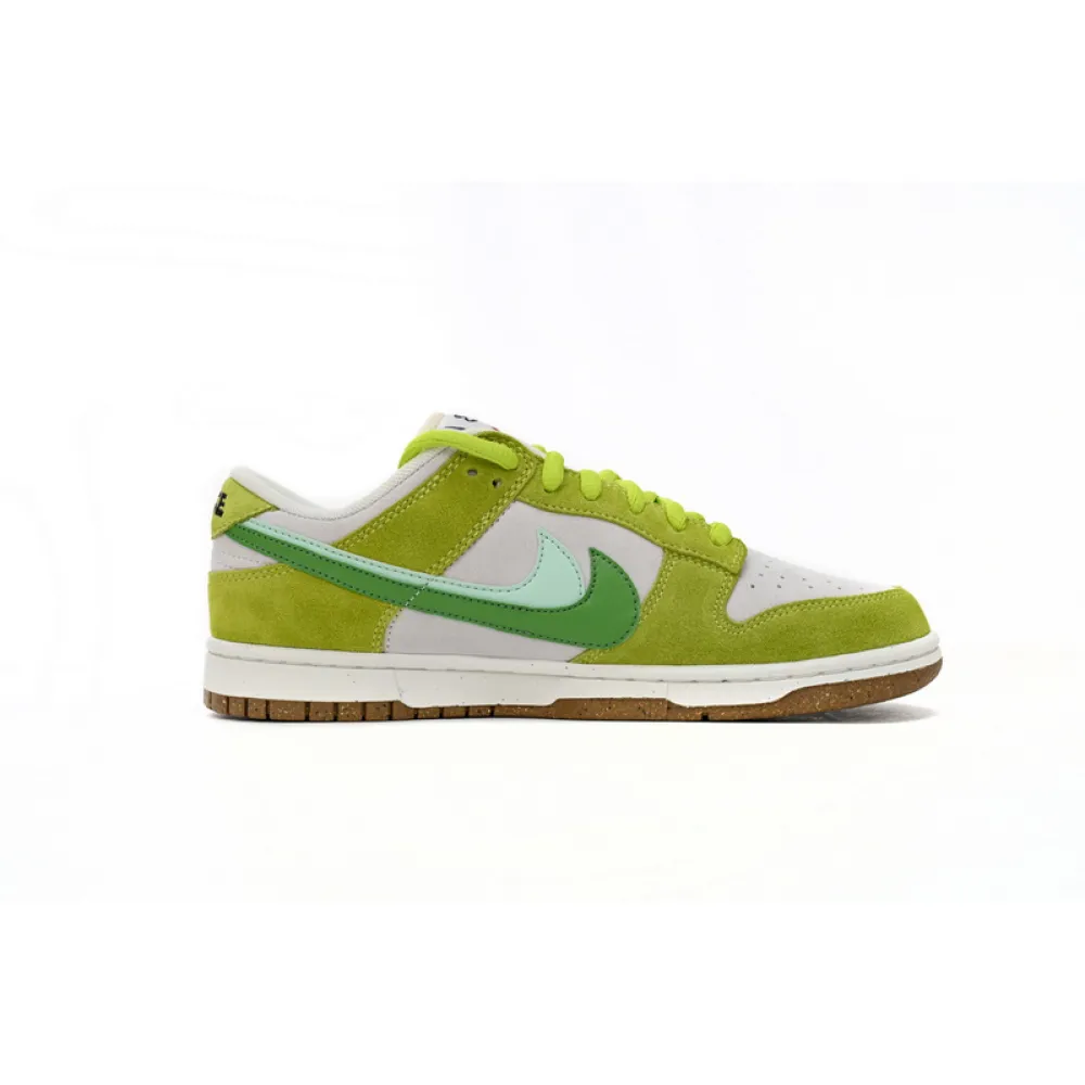 LF Nk SB Dunk Low 85 Gray Green Apple Double Hook