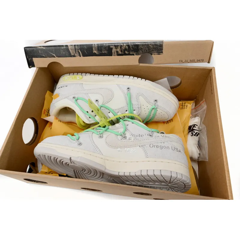 LF OFF WHITE x Nike Dunk SB Low The 50 NO.14