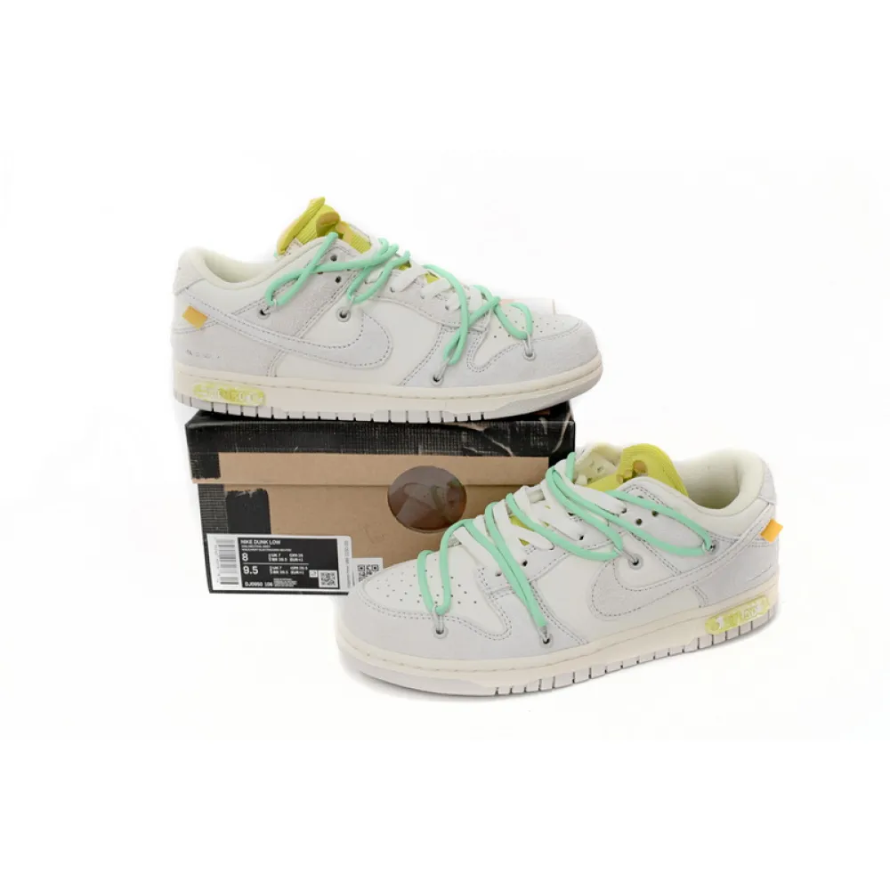 LF OFF WHITE x Nike Dunk SB Low The 50 NO.14