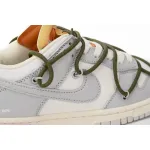 LF OFF WHITE x Nike Dunk SB Low The 50 NO.22