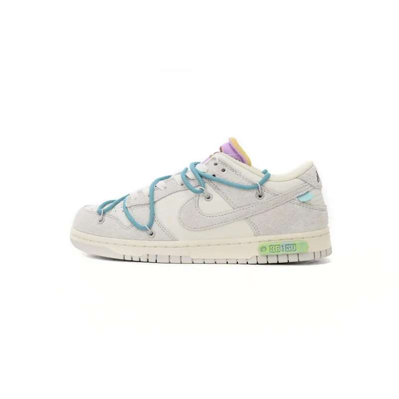 LF OFF WHITE x Nike Dunk SB Low The 50 NO.36