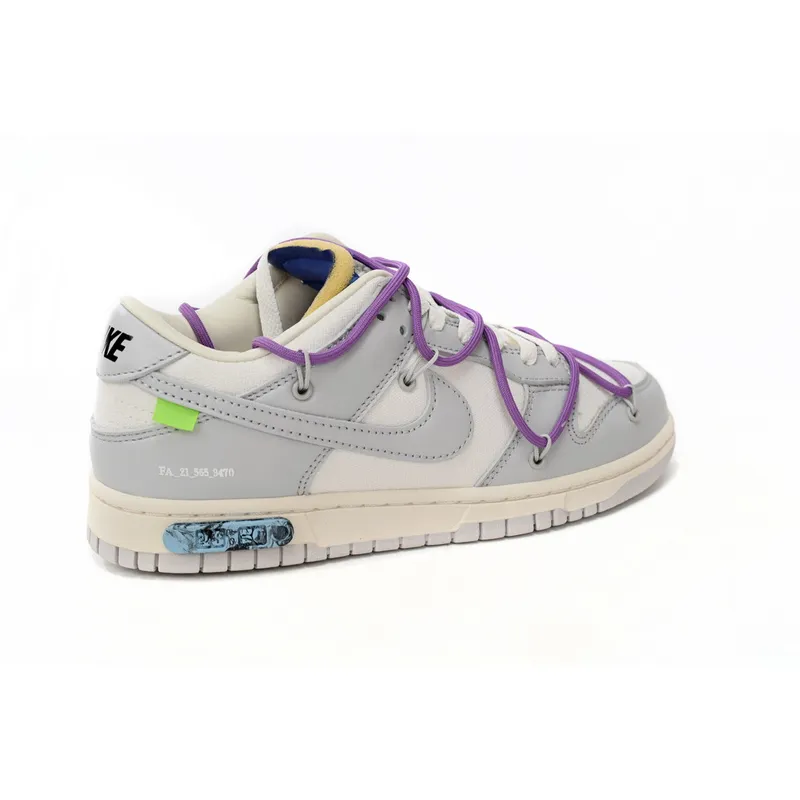 LF OFF WHITE x Nike Dunk SB Low The 50 NO.49