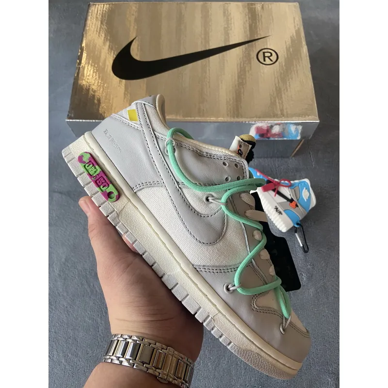 LF OFF WHITE x Nike Dunk SB Low The 50 NO.4