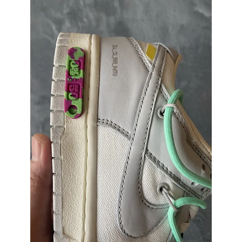 LF OFF WHITE x Nike Dunk SB Low The 50 NO.4