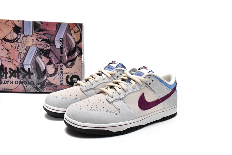 LF Otomo Katsuhiro x Nike SB Dunk Low Steamboy OST Dark Red Blue