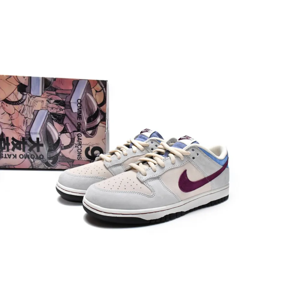 LF Otomo Katsuhiro x Nike SB Dunk Low Steamboy OST Dark Red Blue