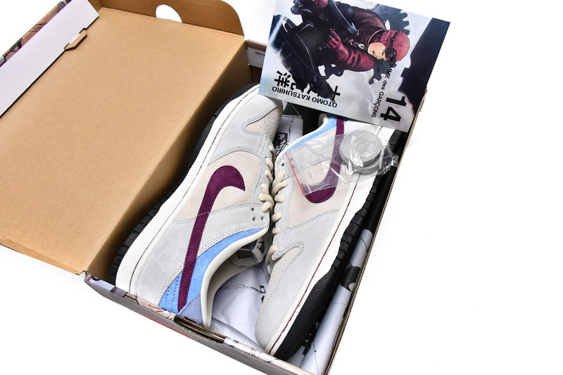 LF Otomo Katsuhiro x Nike SB Dunk Low Steamboy OST Dark Red Blue