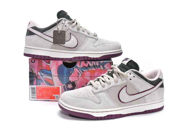 LF Otomo Katsuhiro x Nike SB Dunk Low Steamboy OST Grey Dark Pink Green