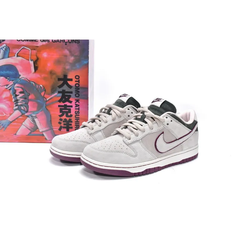 LF Otomo Katsuhiro x Nike SB Dunk Low Steamboy OST Grey Dark Pink Green