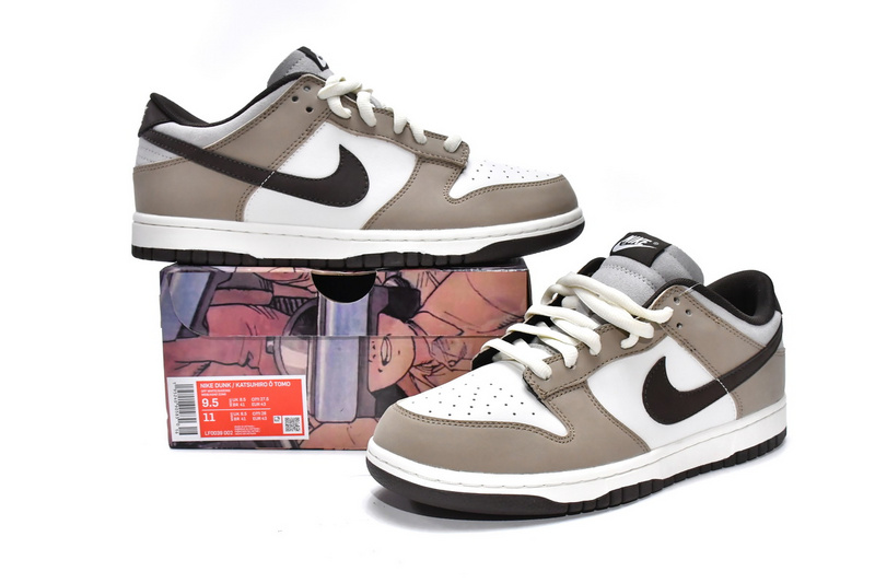 LF Otomo Katsuhiro x Nike SB Dunk Low Steamboy OST White Brown