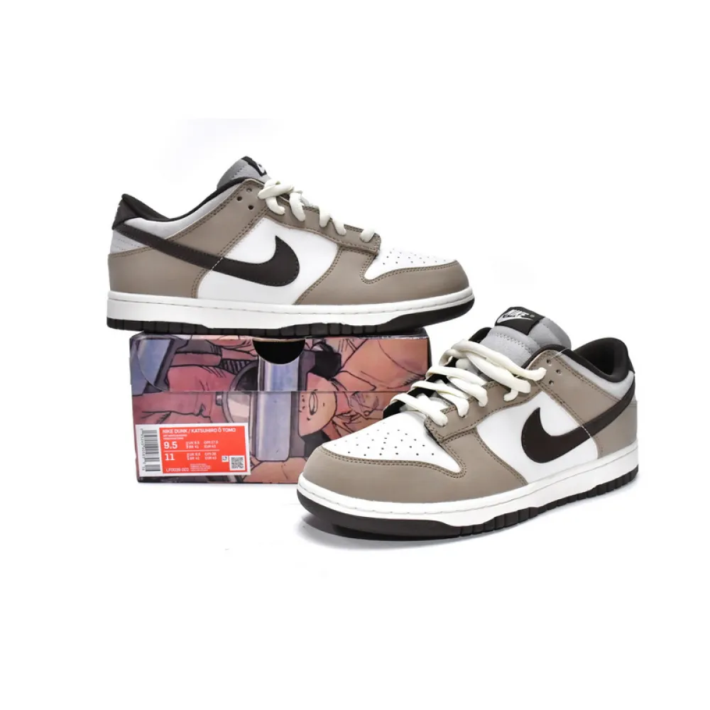 LF Otomo Katsuhiro x Nike SB Dunk Low Steamboy OST White Brown