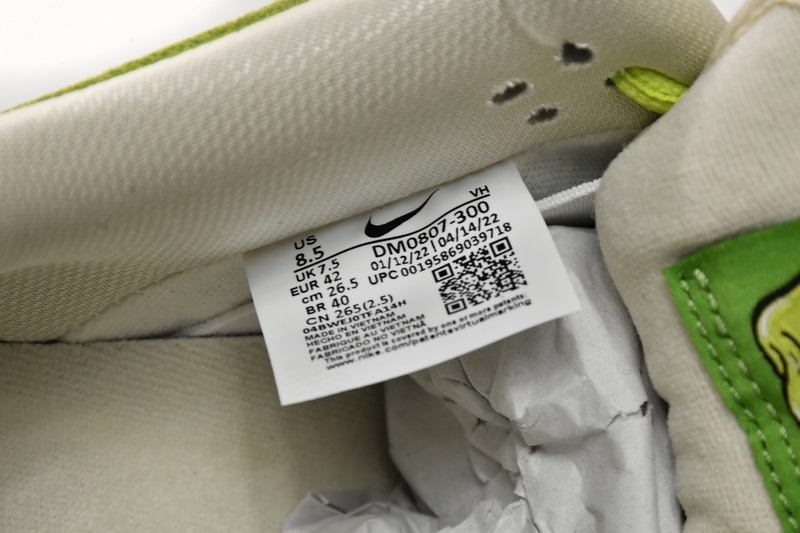 M Batch Nike Dunk Low Green Apple