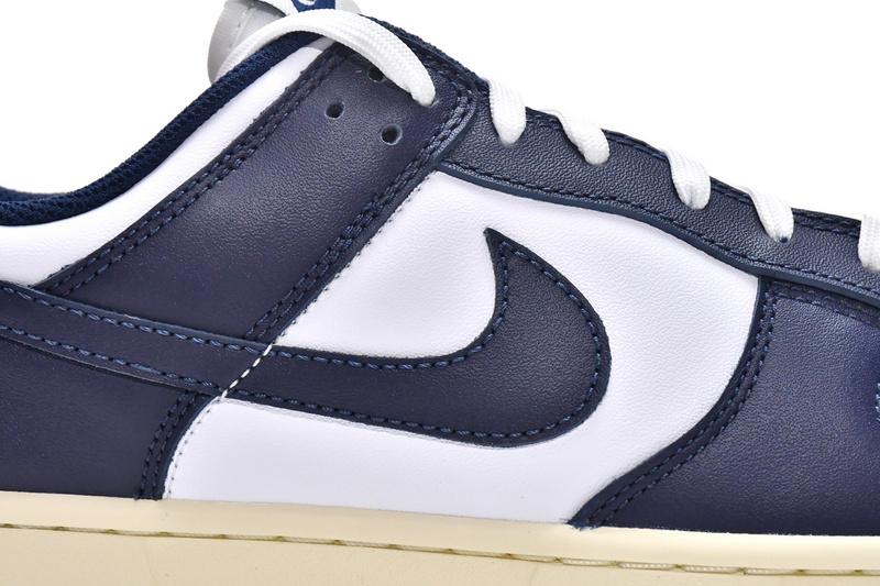 M Batch Nike Dunk Low Midnight Navy and White