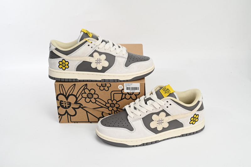 M Batch WTP"MOSS" DUNK Beige Gray