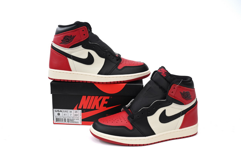 OG Air Jordan 1 High OG Bred Toe