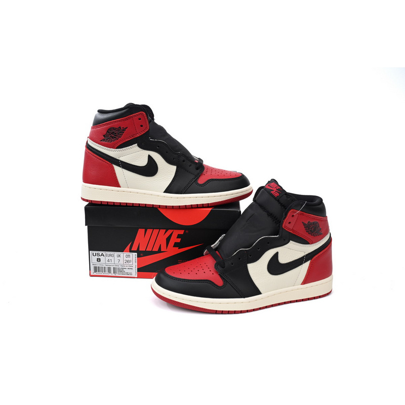 OG Air Jordan 1 High OG Bred Toe