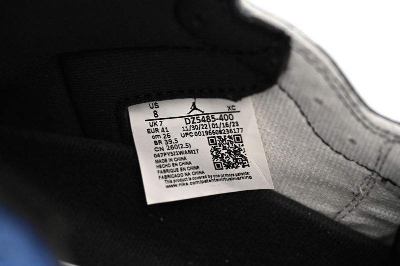 OG Air Jordan 1 High OG UNC Toe