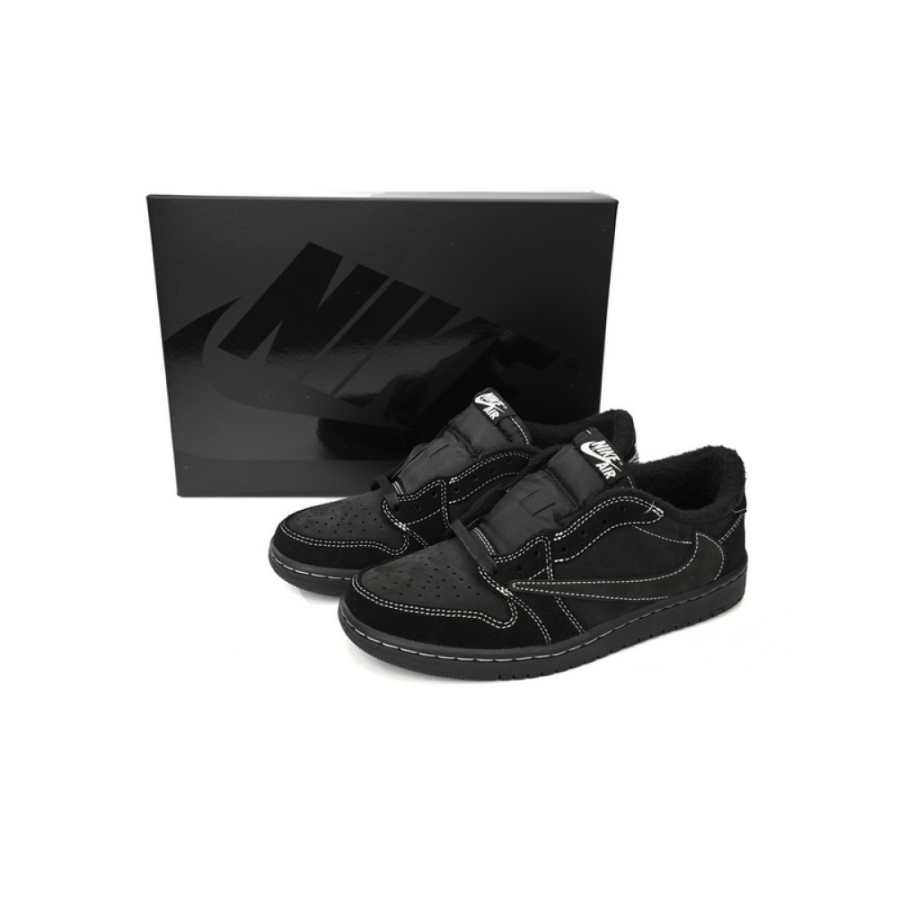 OG Travis Scott x Air Jordan 1 Low OG SP Black Phantom