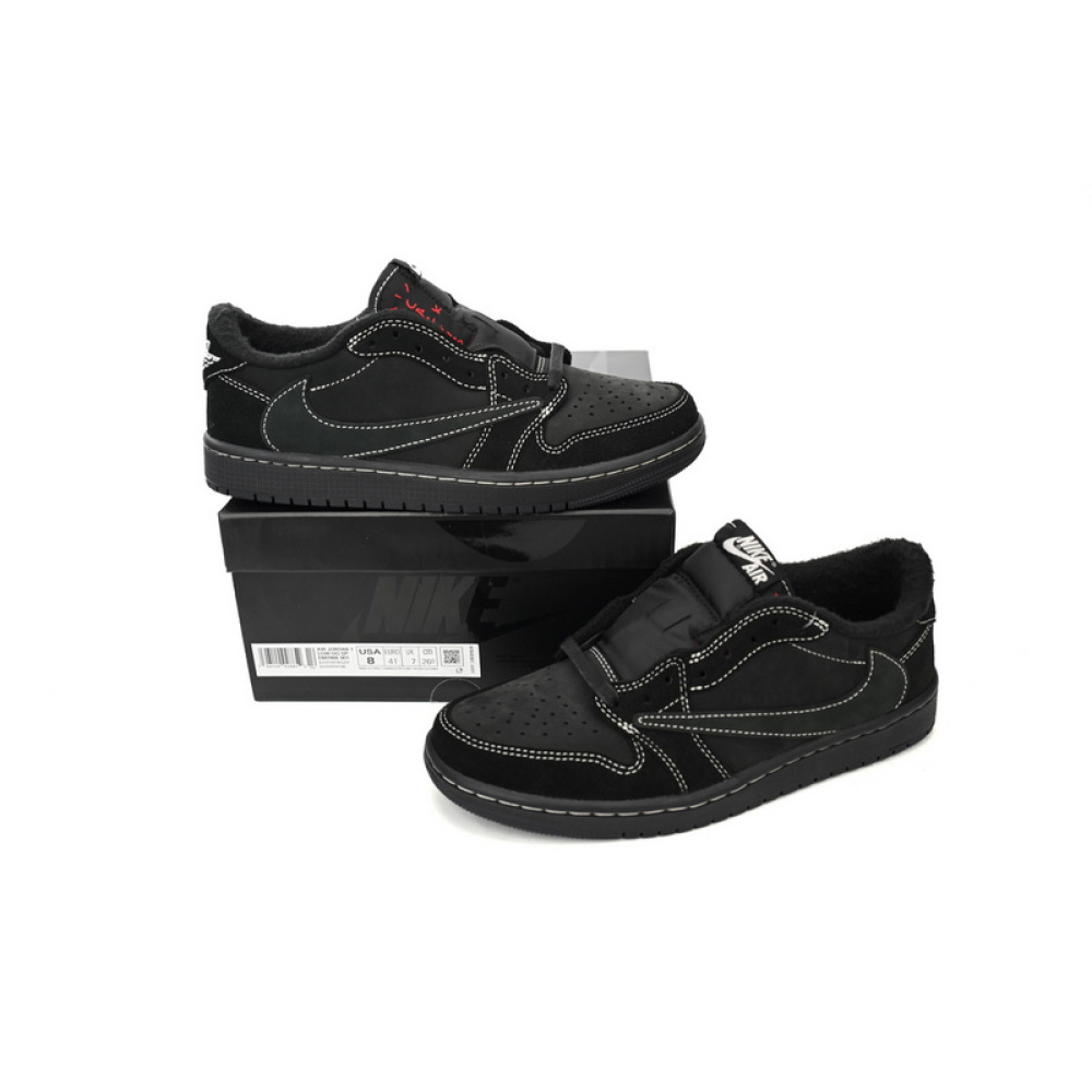 OG Travis Scott x Air Jordan 1 Low OG SP Black Phantom