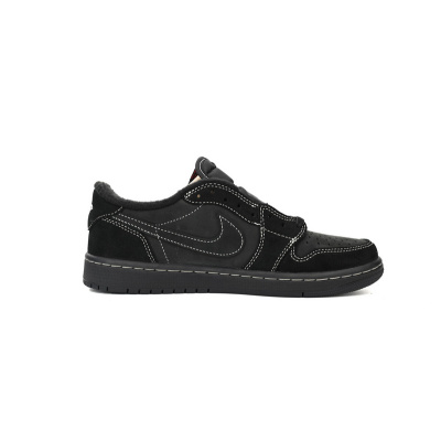 OG Travis Scott x Air Jordan 1 Low OG SP Black Phantom 02