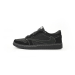OG Travis Scott x Air Jordan 1 Low OG SP Black Phantom