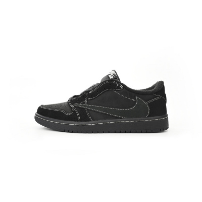 OG Travis Scott x Air Jordan 1 Low OG SP Black Phantom 01