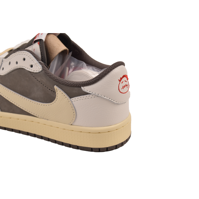 OG Travis Scott x Air Jordan 1 Low White Brown Barb