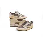 OG Travis Scott x Air Jordan 1 Low White Brown Barb
