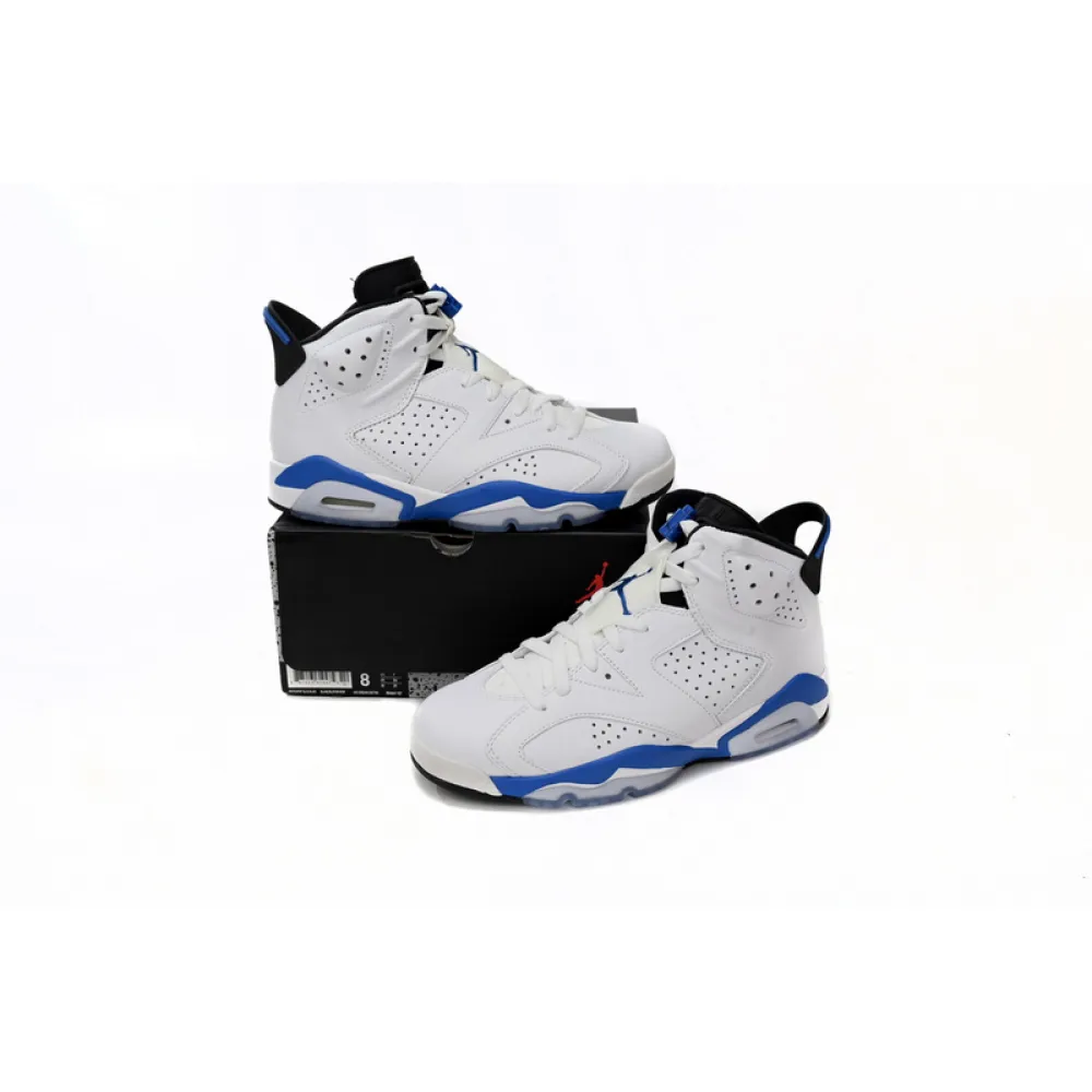 Q4 Air Jordan 6 Sports Blue