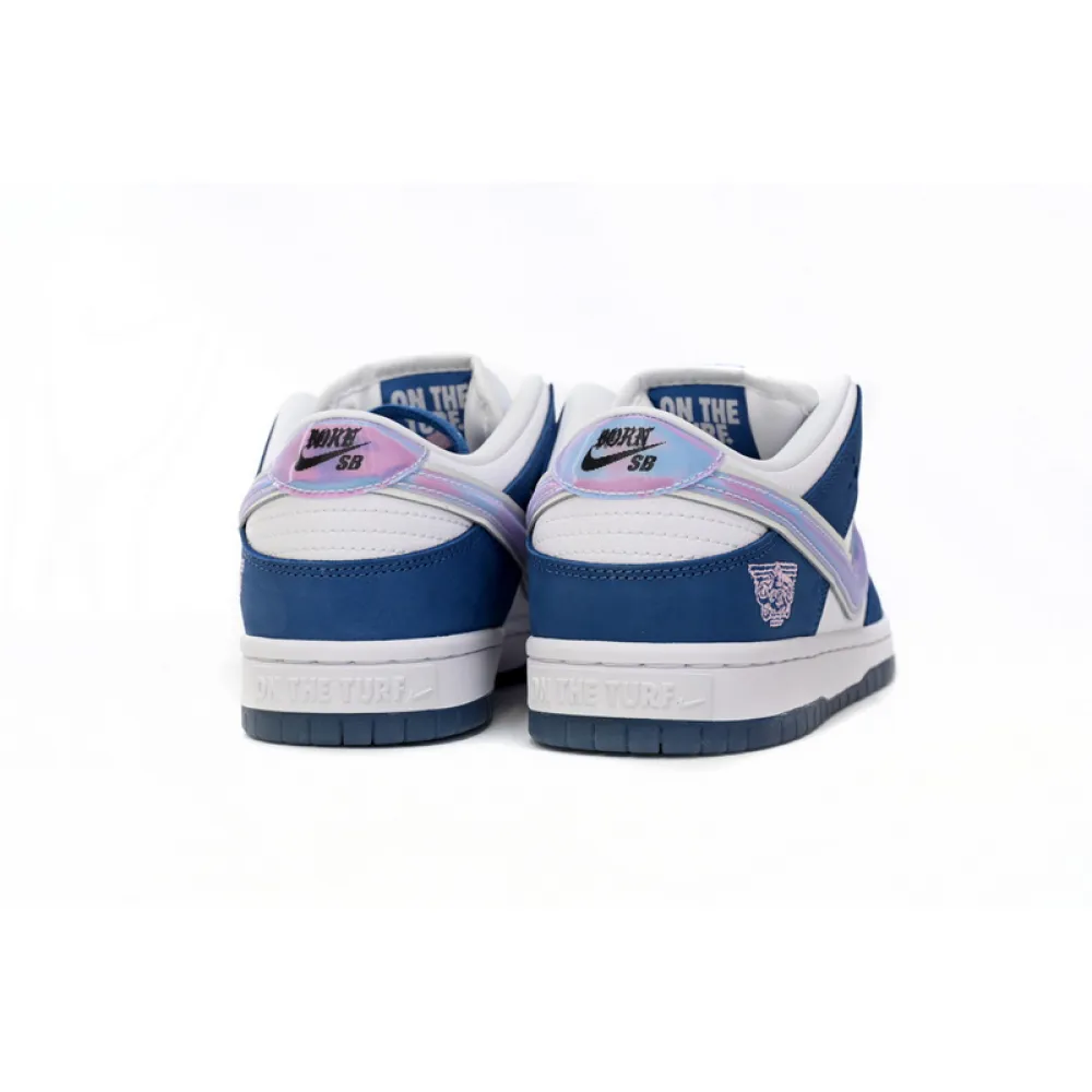 SX Born x Raised x Nike SB Dunk Low Blue White