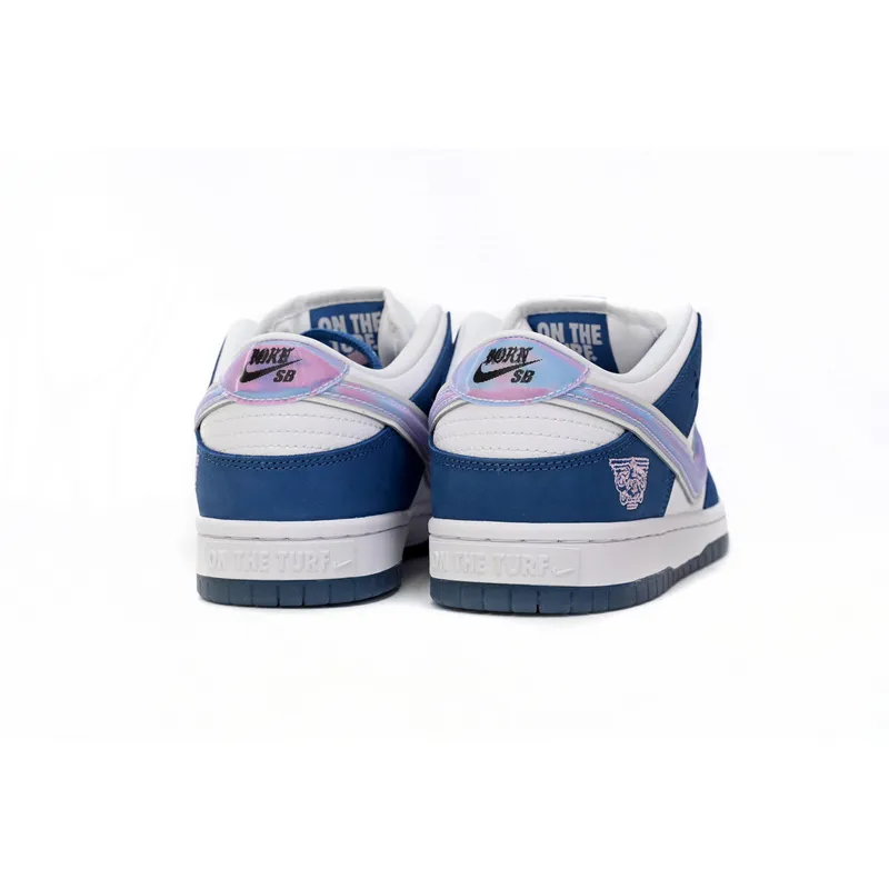 SX Born x Raised x Nike SB Dunk Low Blue White