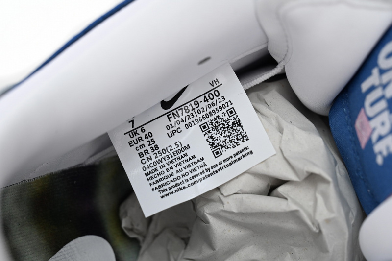 SX Born x Raised x Nike SB Dunk Low Blue White