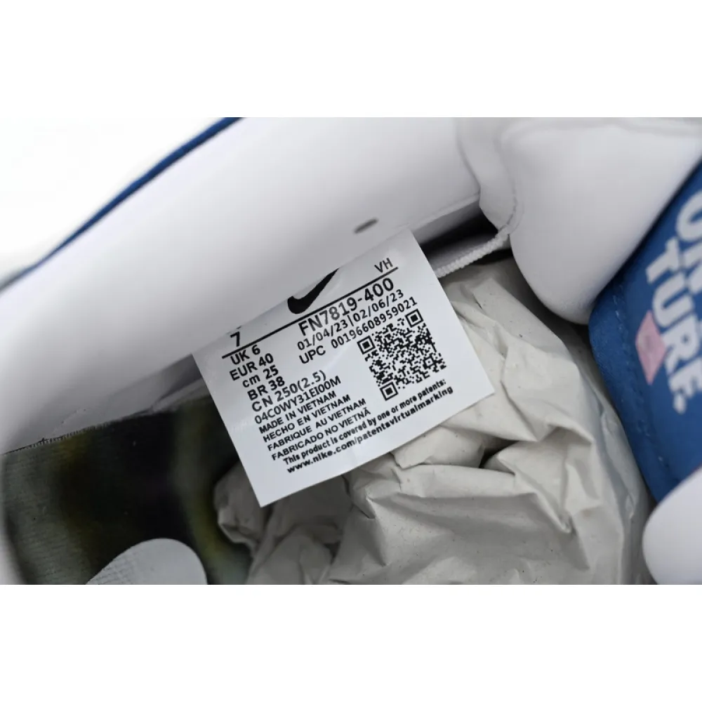 SX Born x Raised x Nike SB Dunk Low Blue White