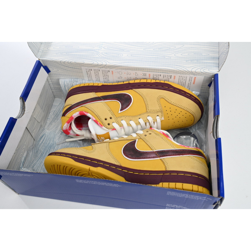 SX Concepts x NK SB Dunk Low "Yellow Lobster"