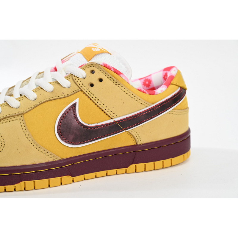 SX Concepts x NK SB Dunk Low "Yellow Lobster"