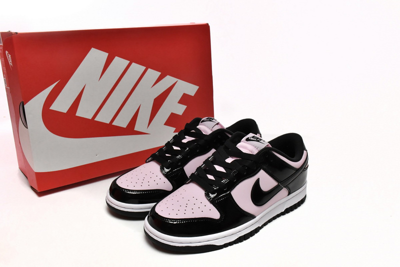 SX Nike Dunk Low Pink Black Patent