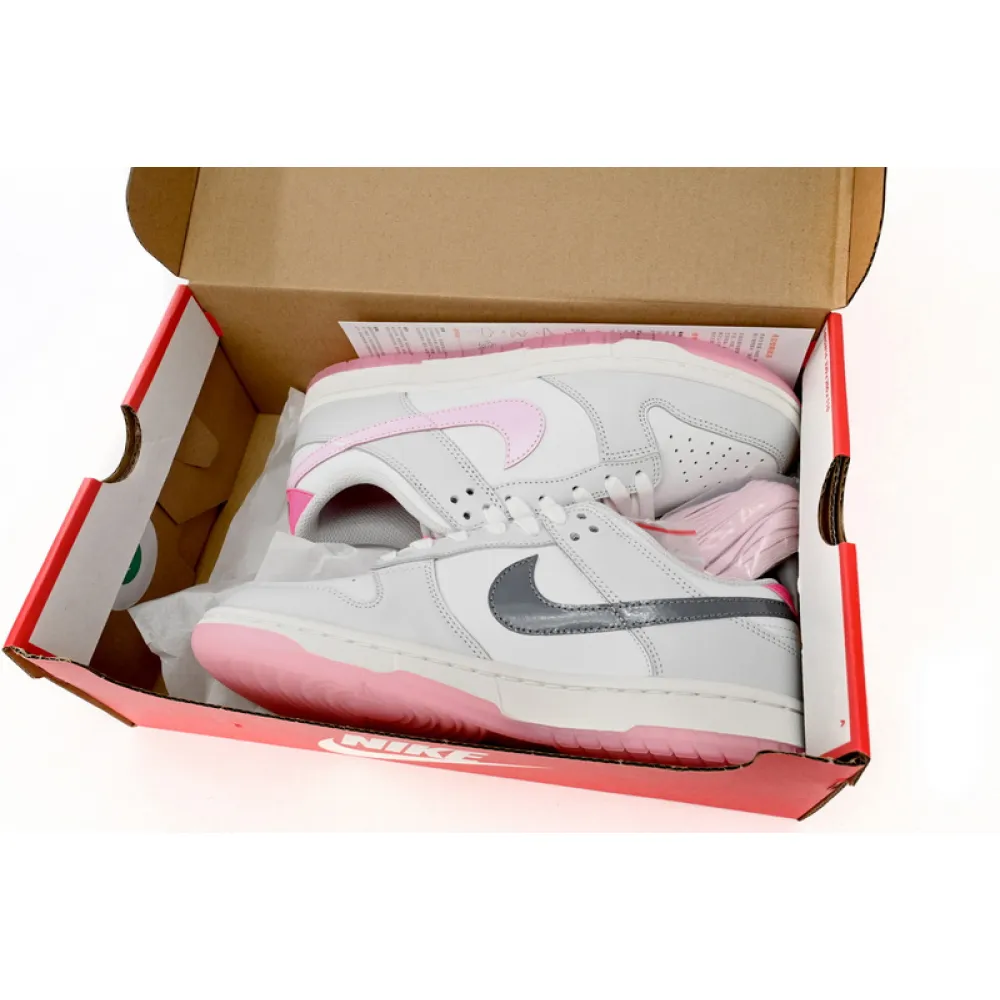 SX Nike Dunk Low pro iso ‘’Summit White and Pink Foam 