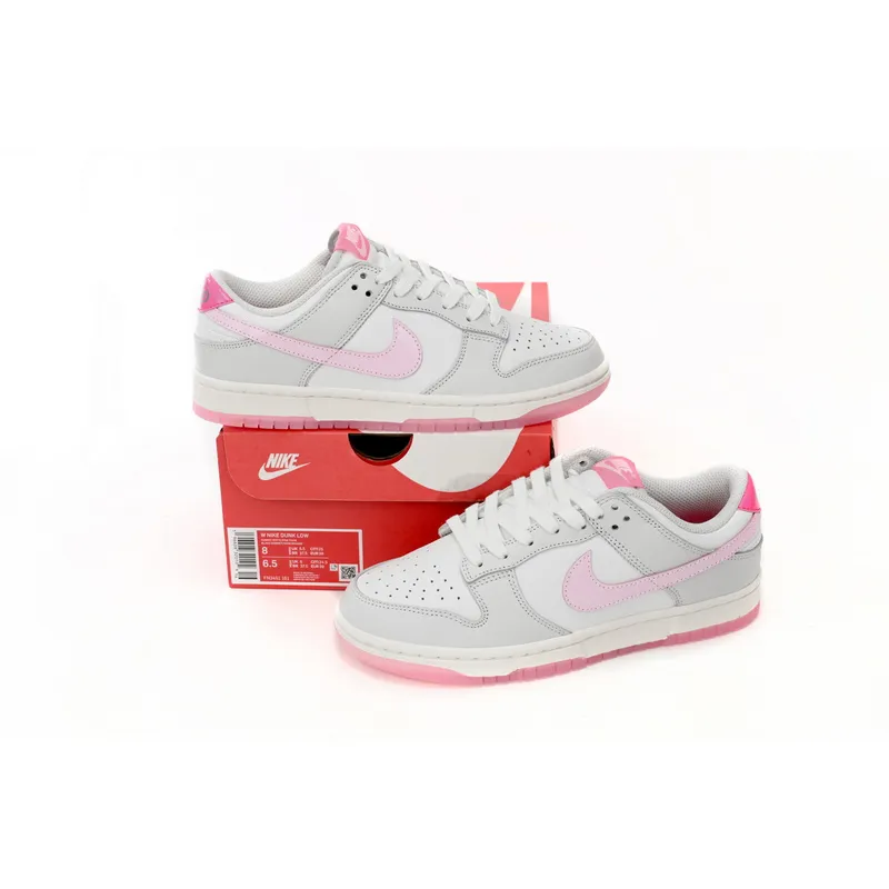 SX Nike Dunk Low pro iso ‘’Summit White and Pink Foam 