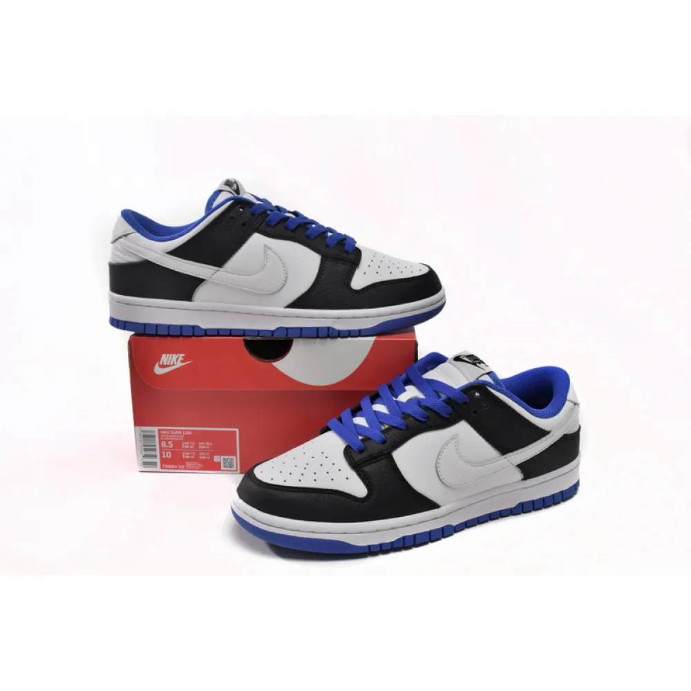 SX Nike Dunk Low White Black Royal