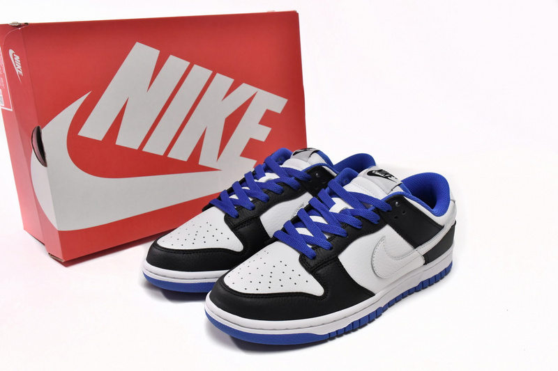 SX Nike Dunk Low White Black Royal