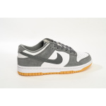 SX Nike Dunk Low White Gray Raw Rubber